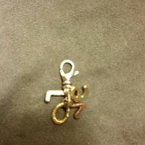 Silpada Power of Love Charm, Ret Sample